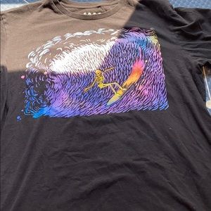 Surfing Skeleton T Shirt